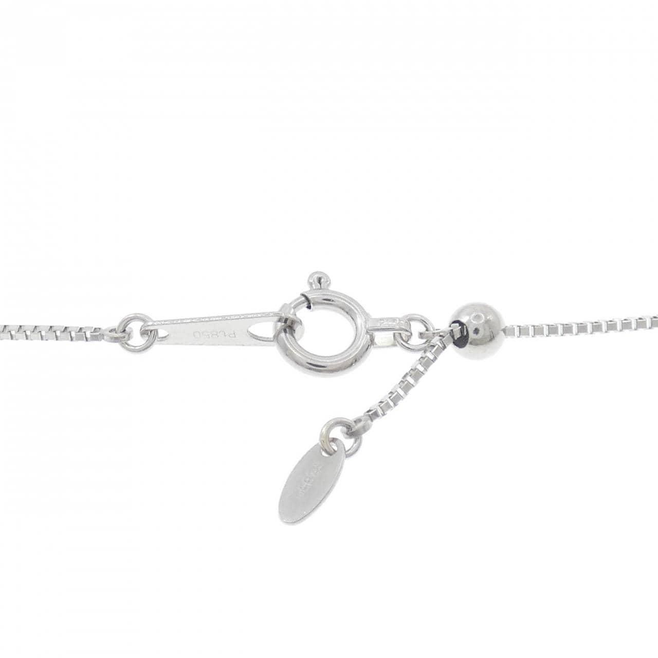 PT900/PT850 ダイヤモンド ネックレス 1.00CT