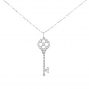 TIFFANY rose key necklace