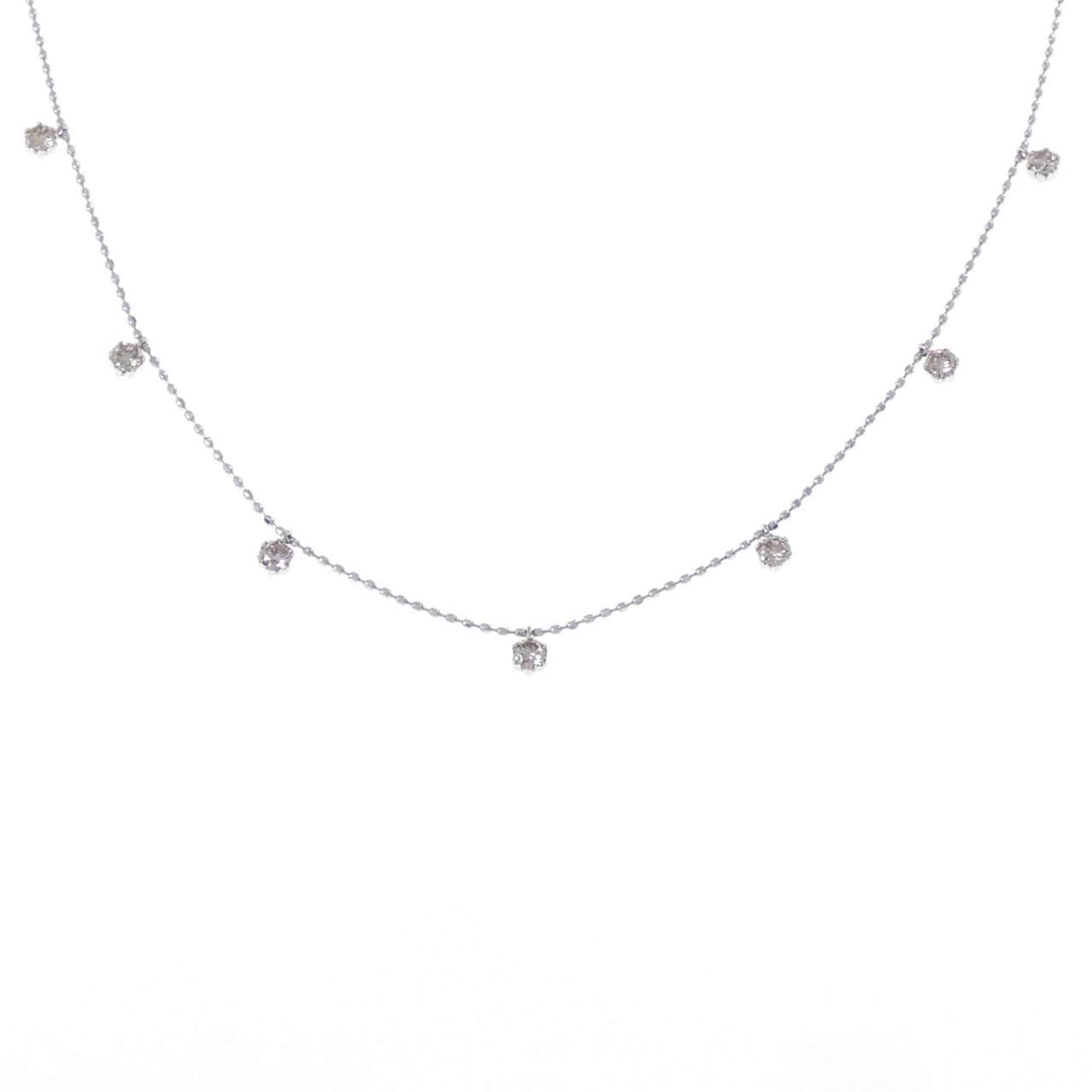 PT900/PT850 ダイヤモンド ネックレス 0.50CT