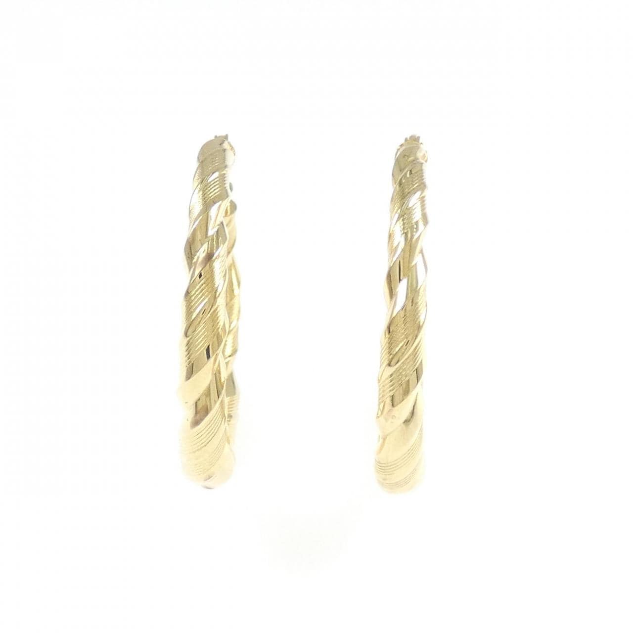 750YG フープ ピアス