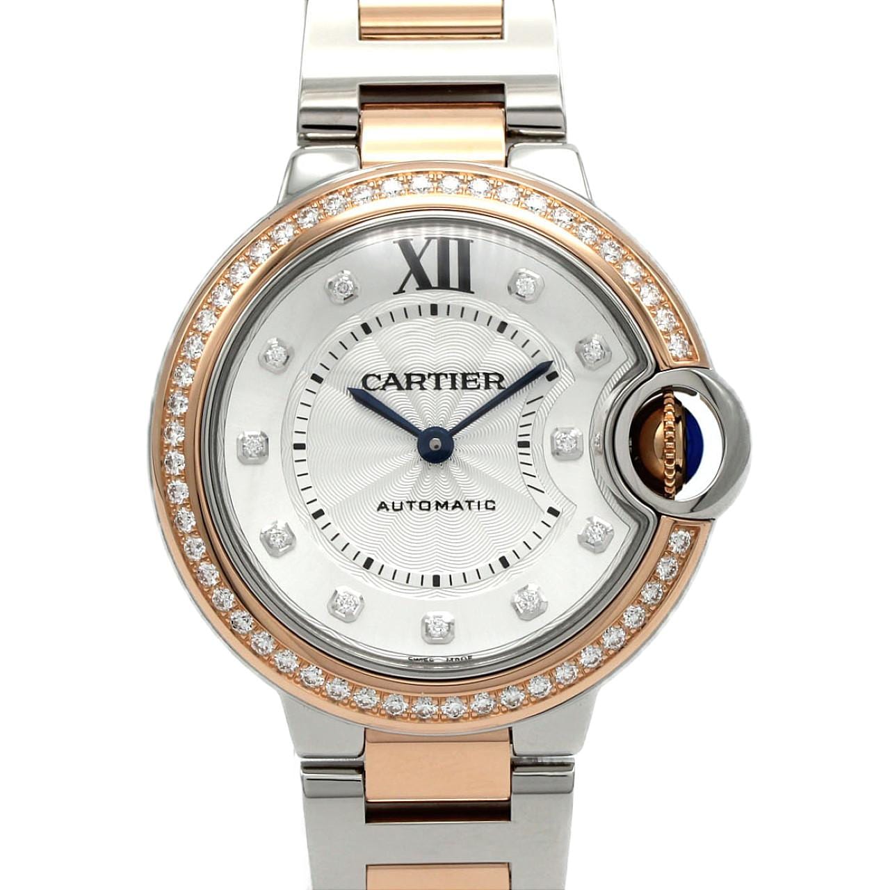 カルティエ バロンブルー PGコンビ/D･11P W3BB0023 SSxPG 自動巻