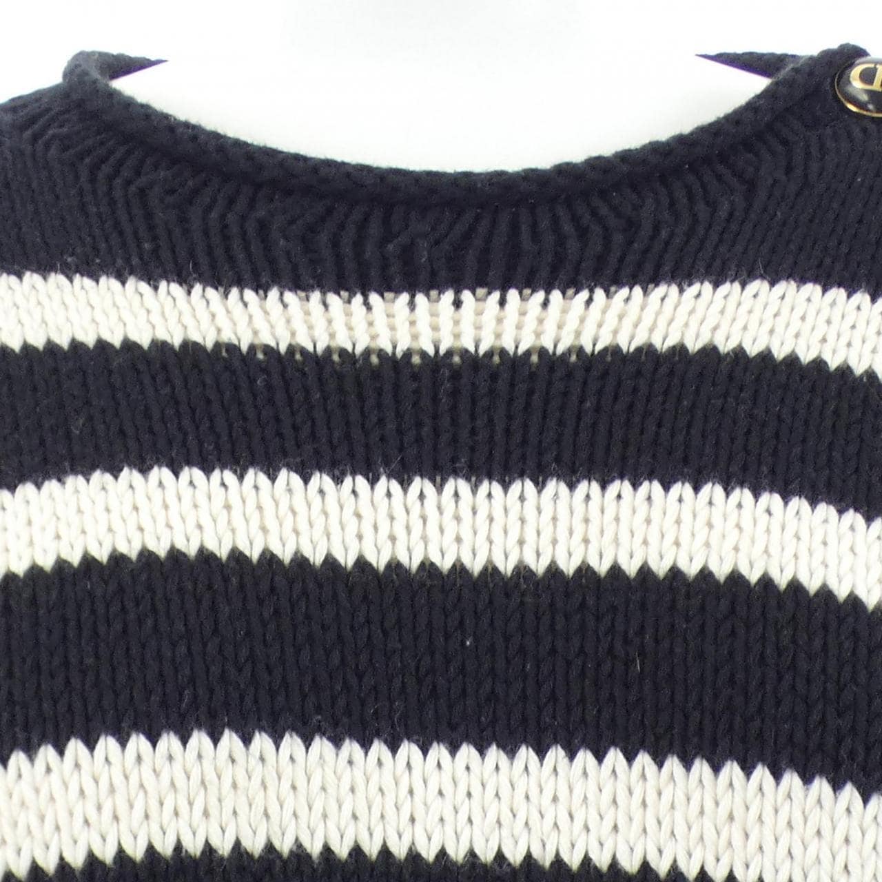 クリスチャンディオール CHRISTIAN DIOR 30MONTAIGNE FANTAISIE BLANC 054S22AM714 ニット