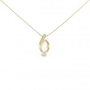 K18YG ダイヤモンド ネックレス 0.12CT