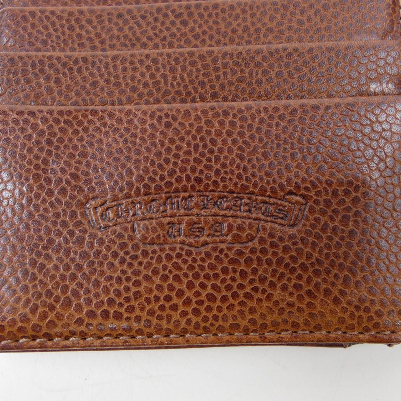 クロムハーツ CHROME HEARTS WAVE　CROS　BTN WALLET