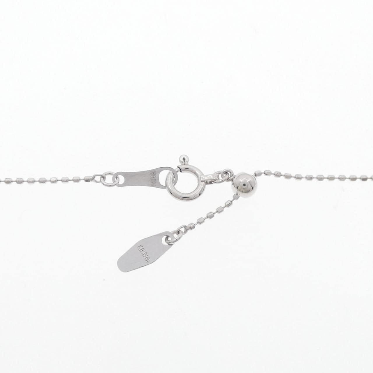 K18WG ペリドット ネックレス 1.68CT