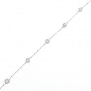 K18WG ダイヤモンド ブレスレット 0.35CT