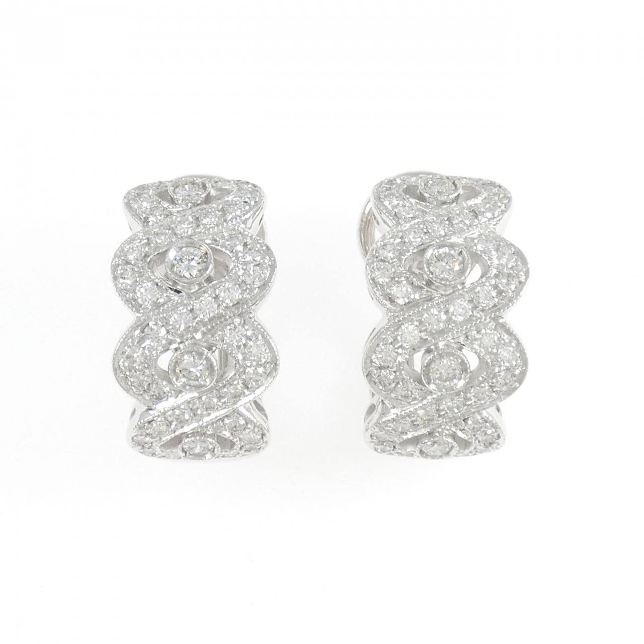 キメント ダイヤモンド ピアス