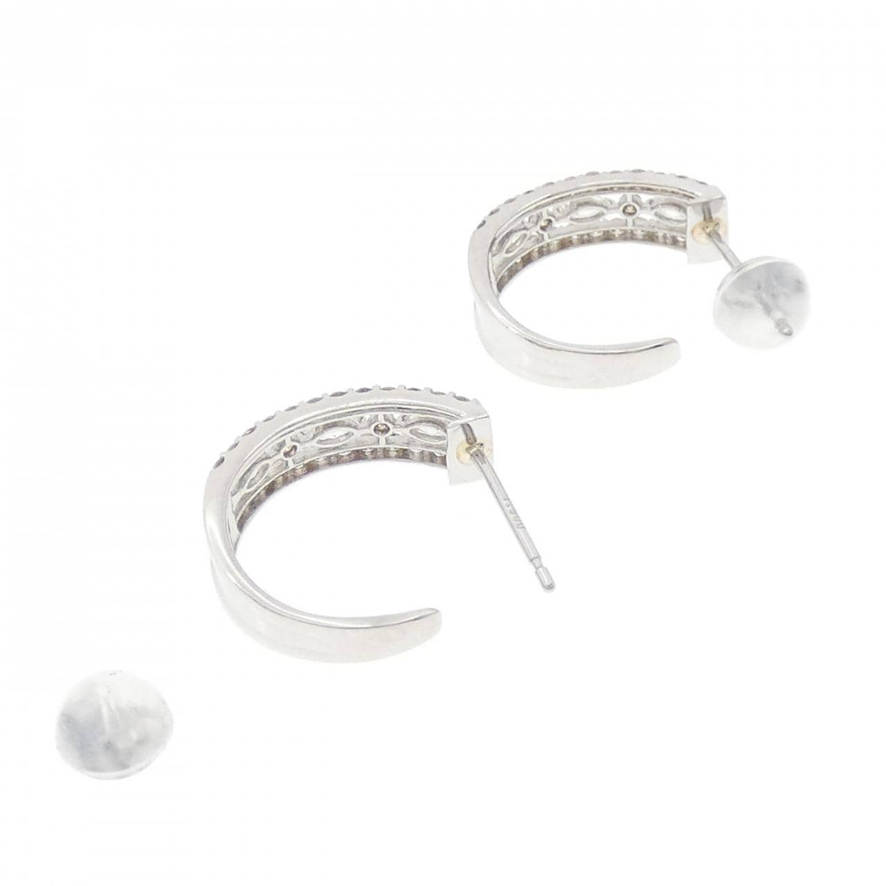 [新品] PT900钻石耳环 0.60CT