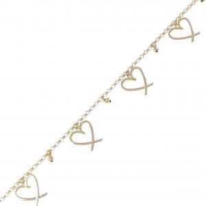 【新品】K18YG ハート ブレスレット