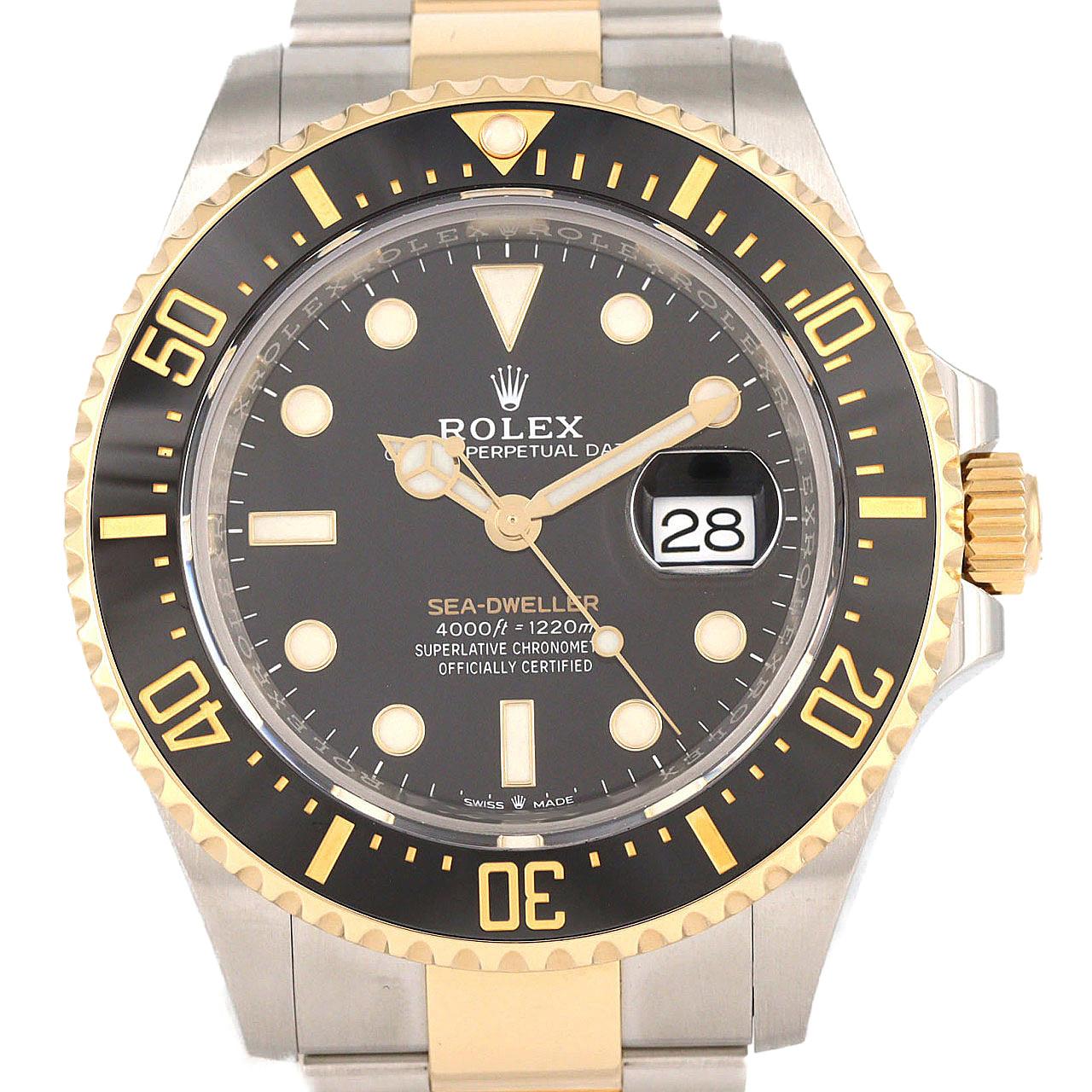 ロレックス シードゥエラー 126603 SSxYG 自動巻 ランダム番