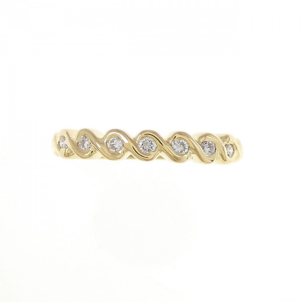 750YG ダイヤモンド リング 0.17CT