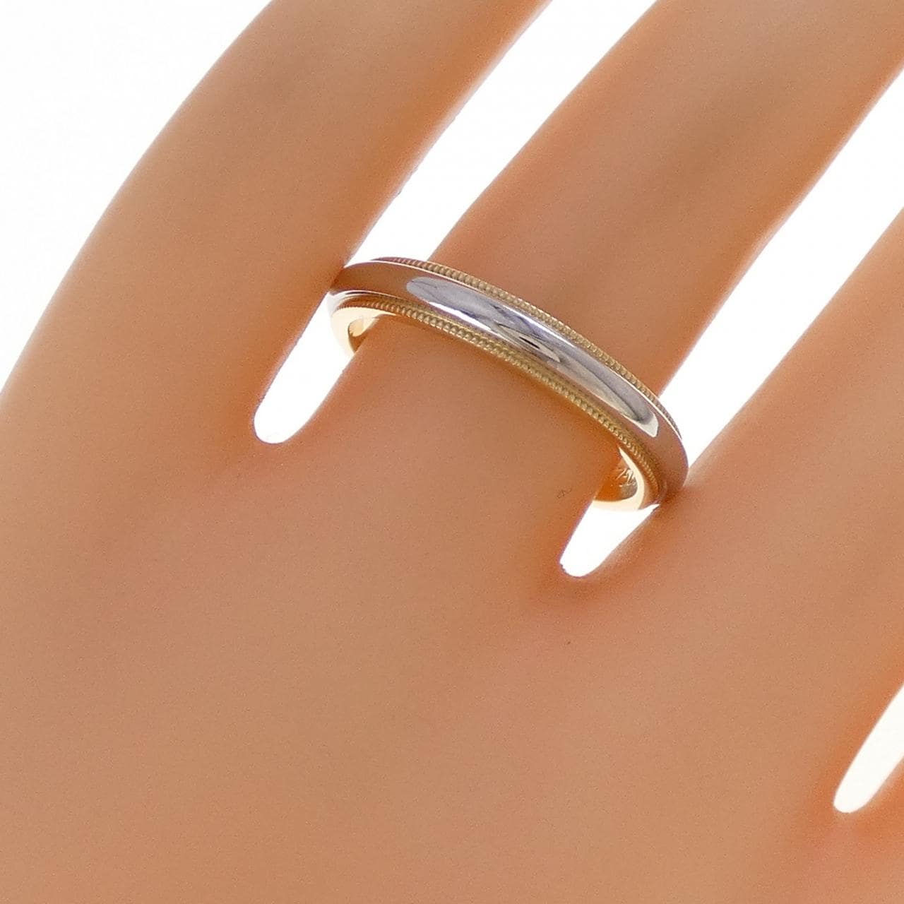 ティファニー ミルグレイン リング