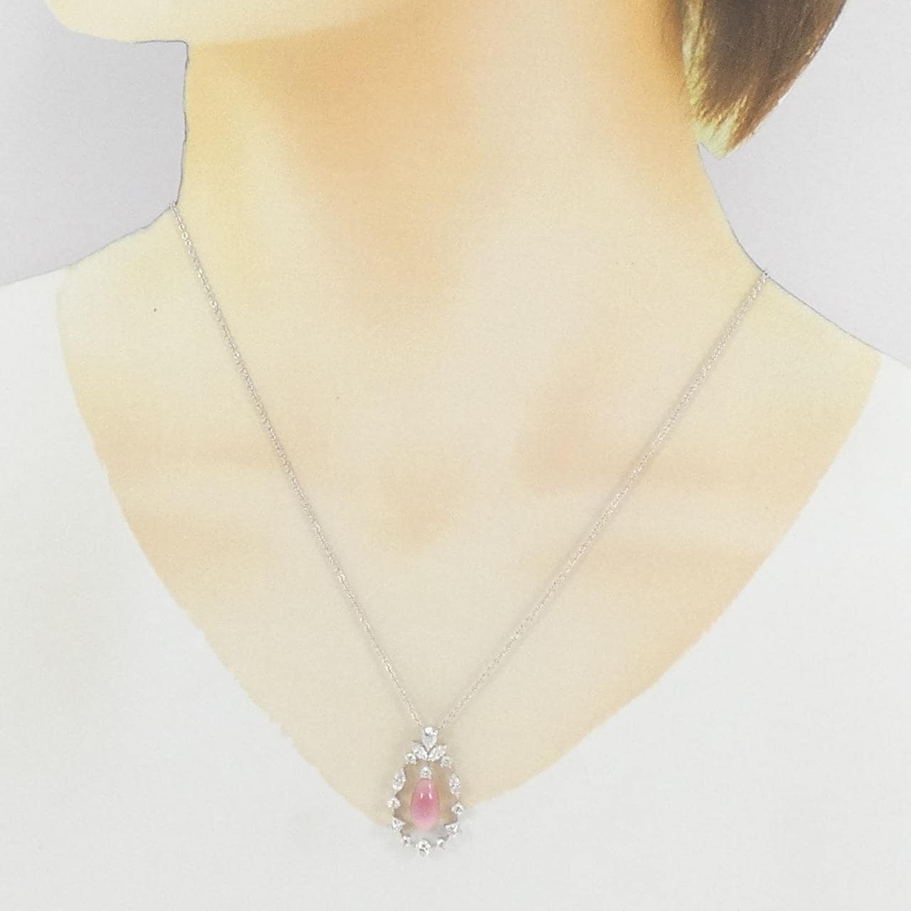 ミキモト コンクパール ネックレス