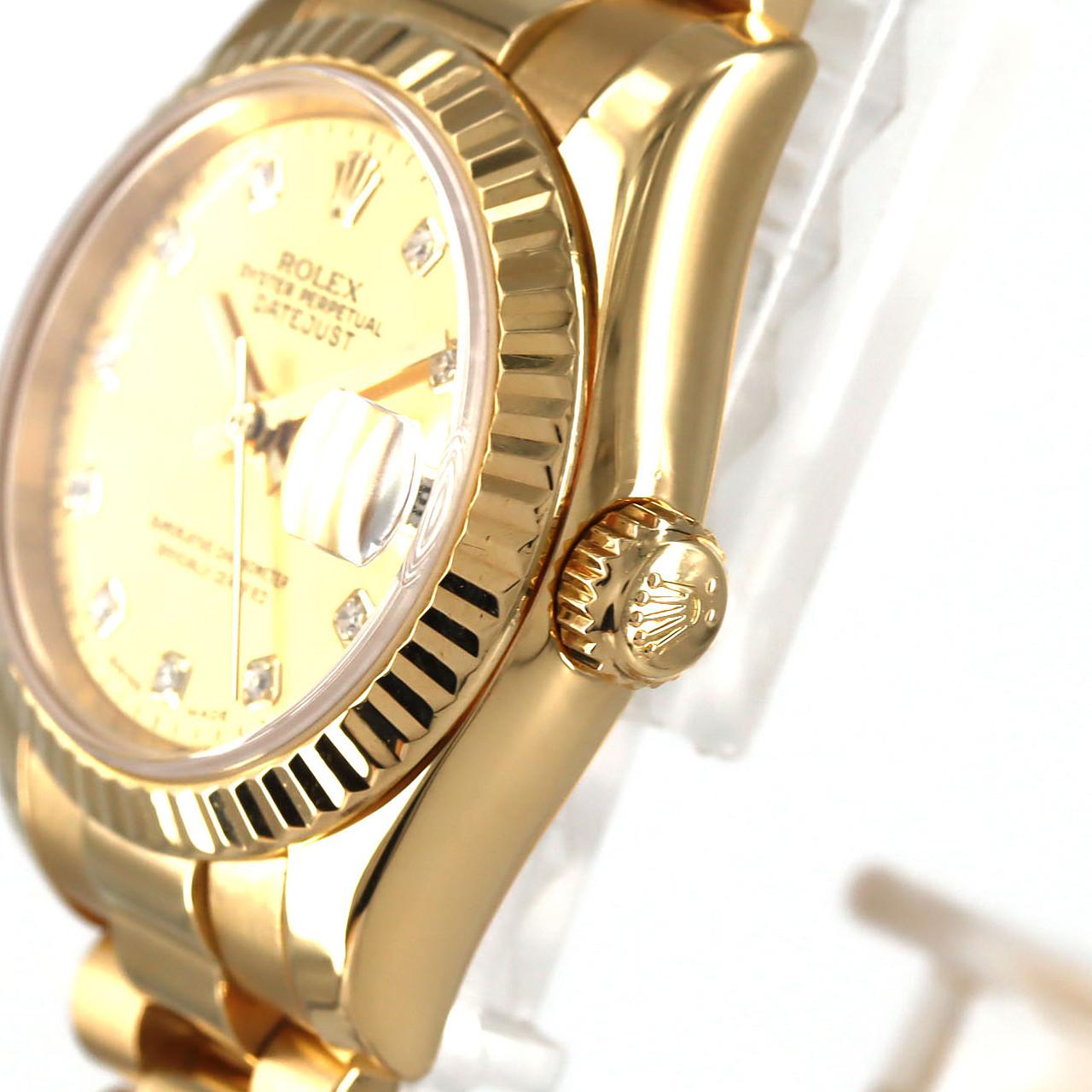 ロレックス デイトジャスト 179178DNG YG 自動巻 D番