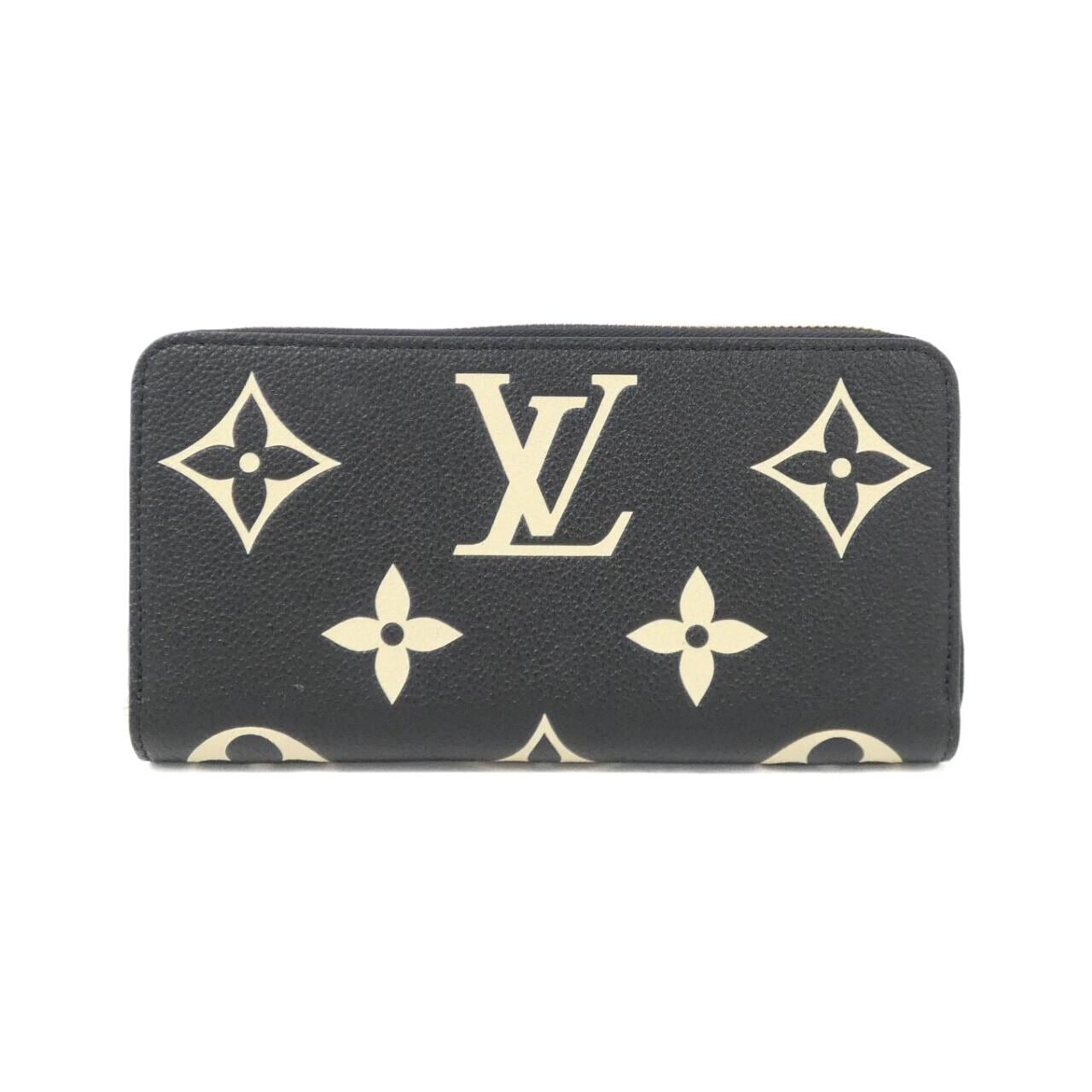 ルイヴィトン バイカラー モノグラム アンプラント ジッピー ウォレット M80481 財布