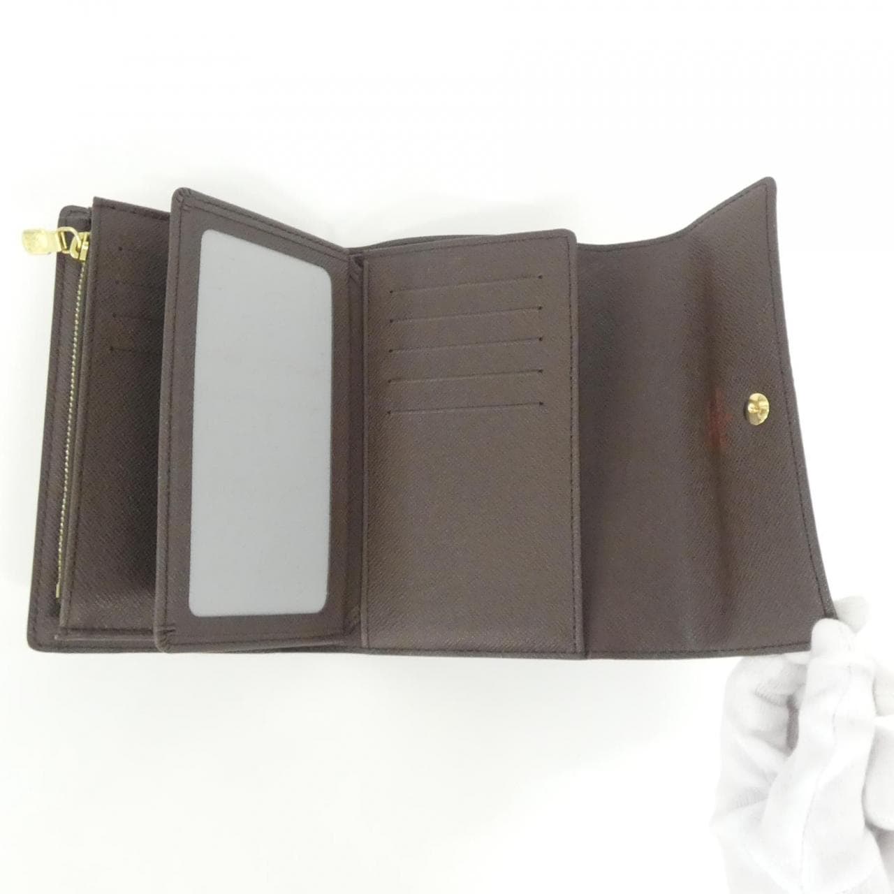 ルイヴィトン ダミエ ポルトフォイユ アレクサンドラ N63067 財布
