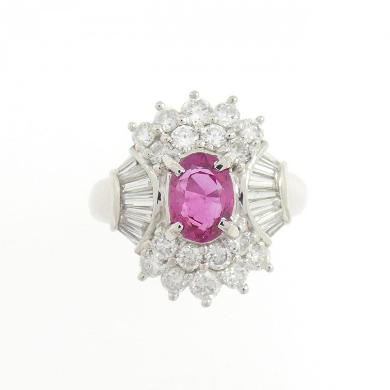 PT900 ルビー リング 1.13CT