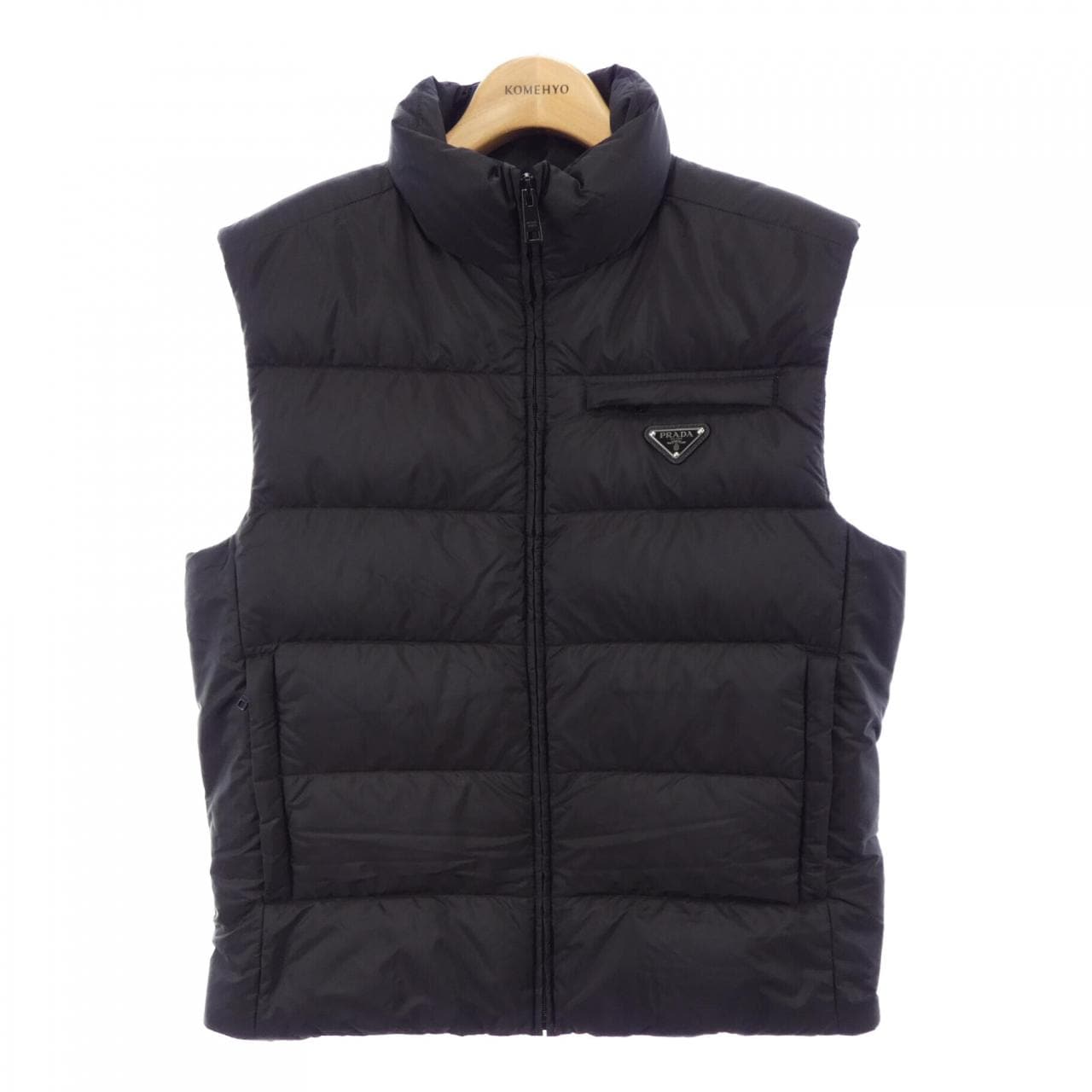 プラダ PRADA トライアングルロゴ SGB033 S191 1WQ9 ダウンベスト