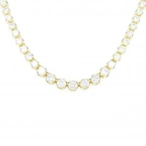 750YG ダイヤモンド ネックレス 10.06CT