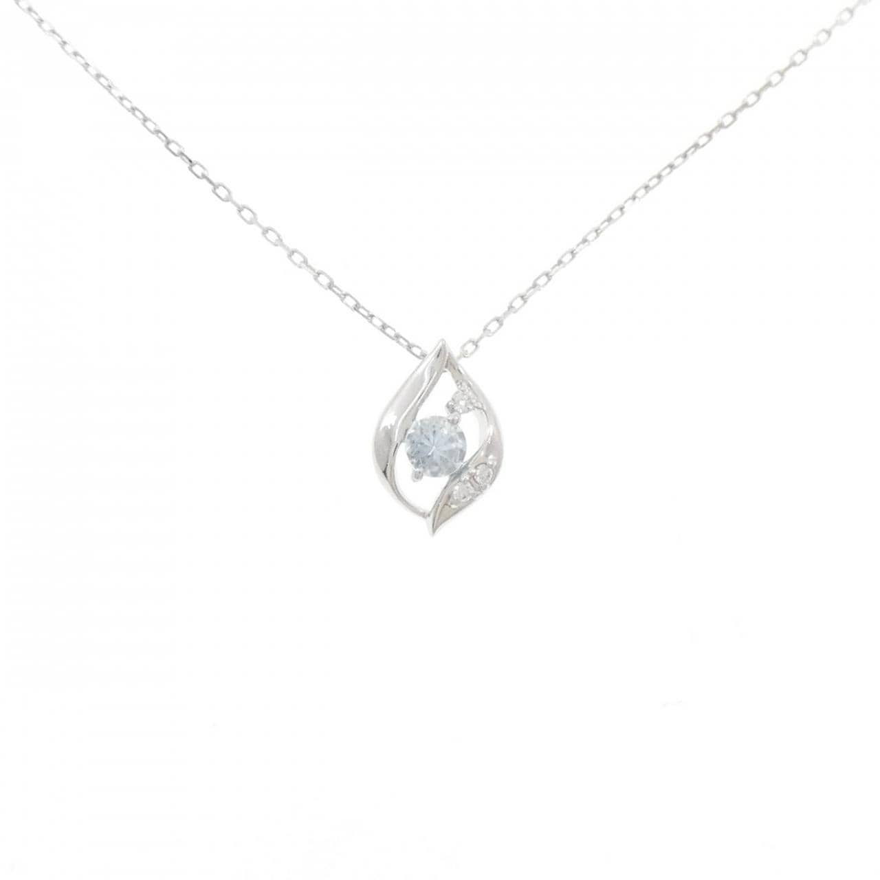 ヴァンドーム アクアマリン ネックレス