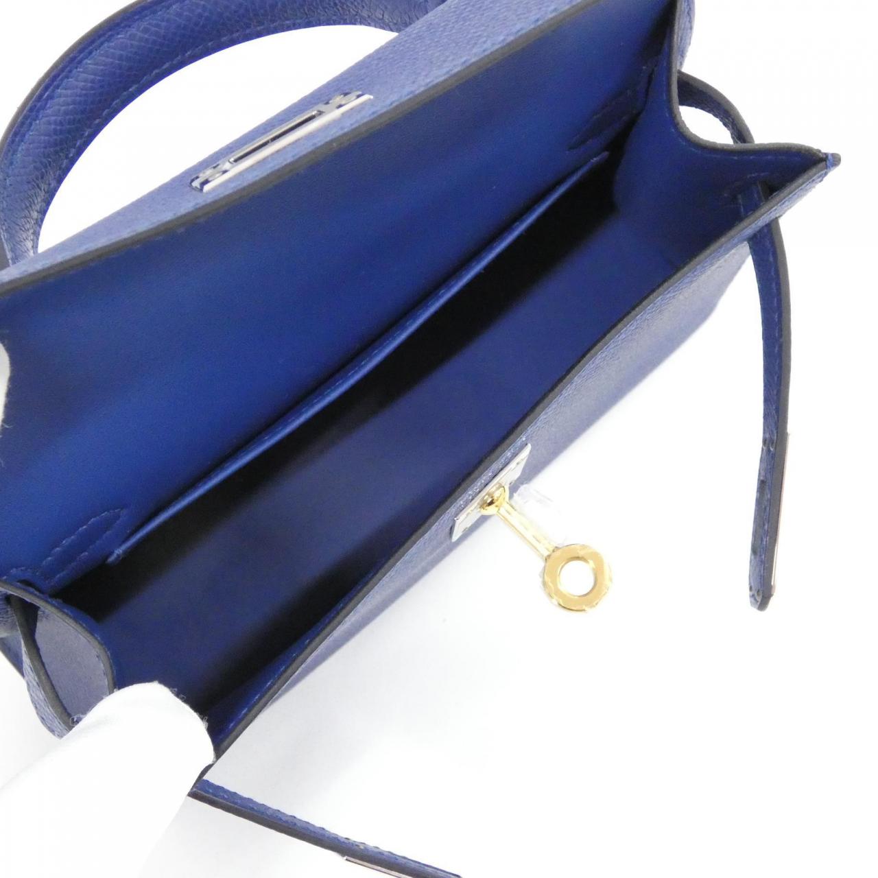 【未使用品】エルメス ミニ ケリー2 エレクトラム MINI 086478CT バッグ