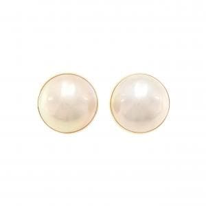 Mabe pearl earrings/earrings