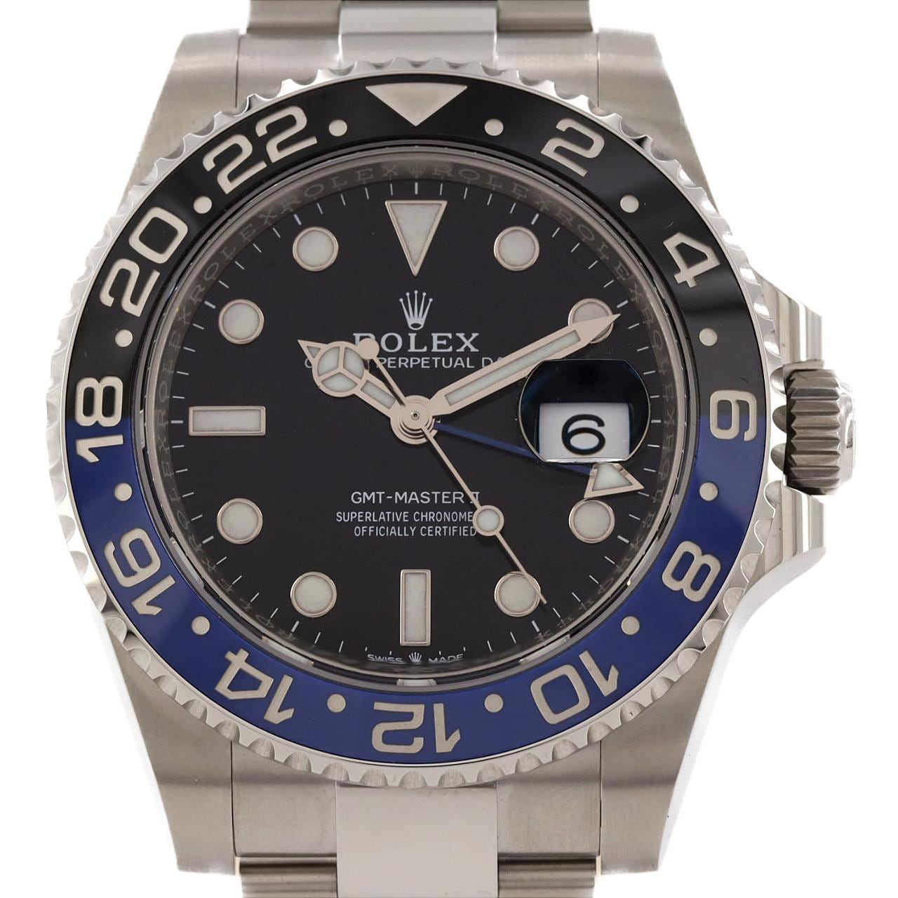 ロレックス GMTマスターⅡ 126710BLNR･3 SS 自動巻 ランダム番