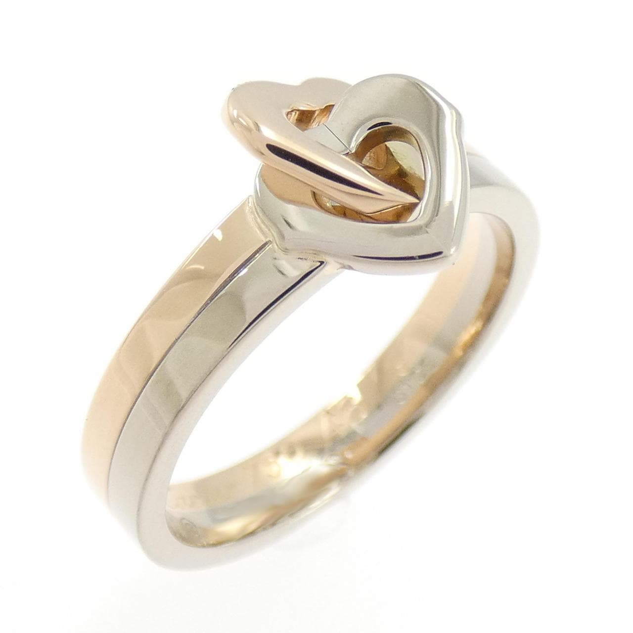 Cartier 2心形戒指