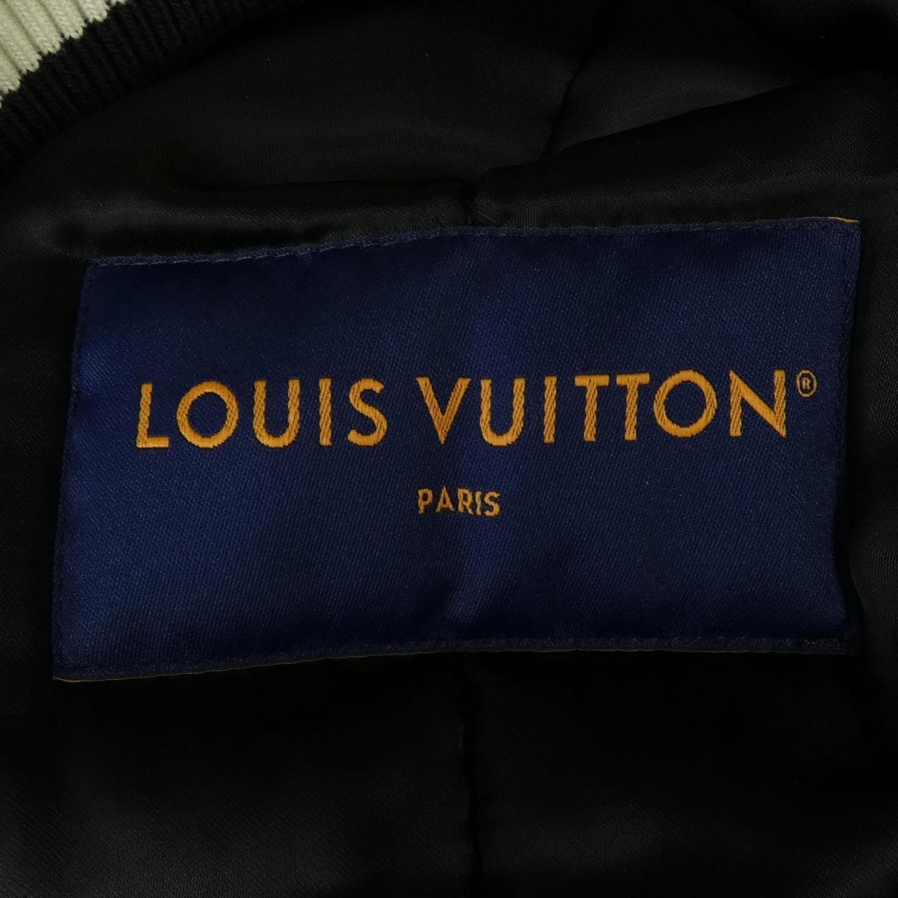 ルイヴィトン LOUIS VUITTON エンブロイダードナイロンベースボールブルゾン HQB71EGPD スタジャン