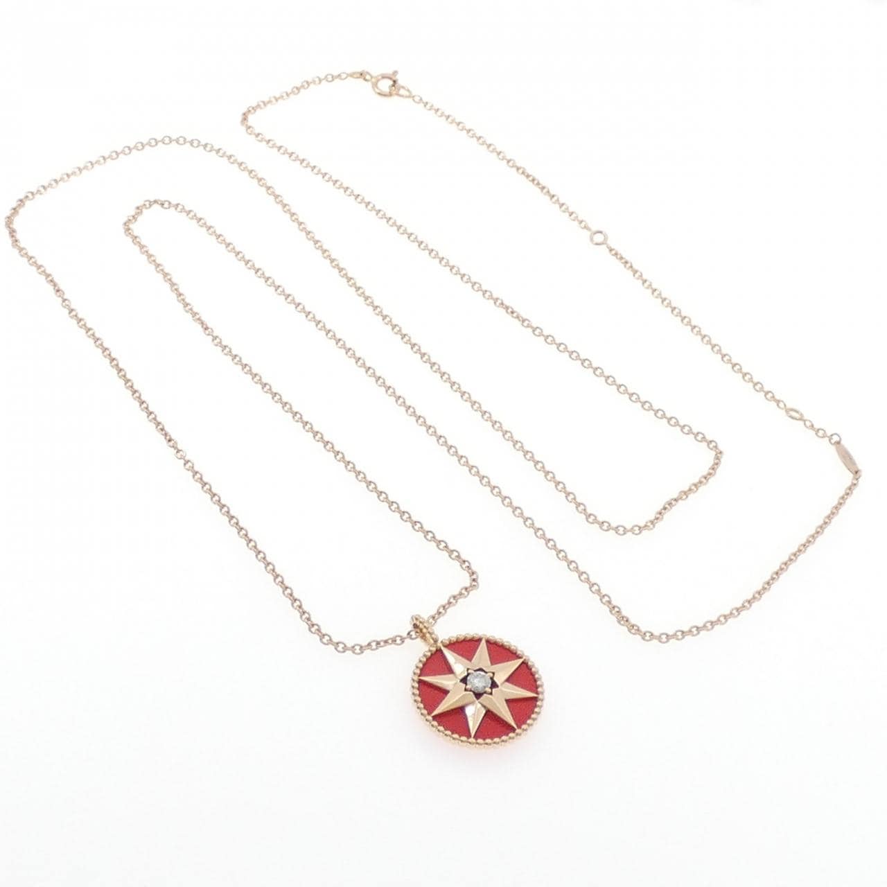 クリスチャンディオール ダイヤモンド ネックレス