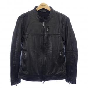 バーニーズニューヨーク BARNEYS NEW YORK レザーライダースジャケット