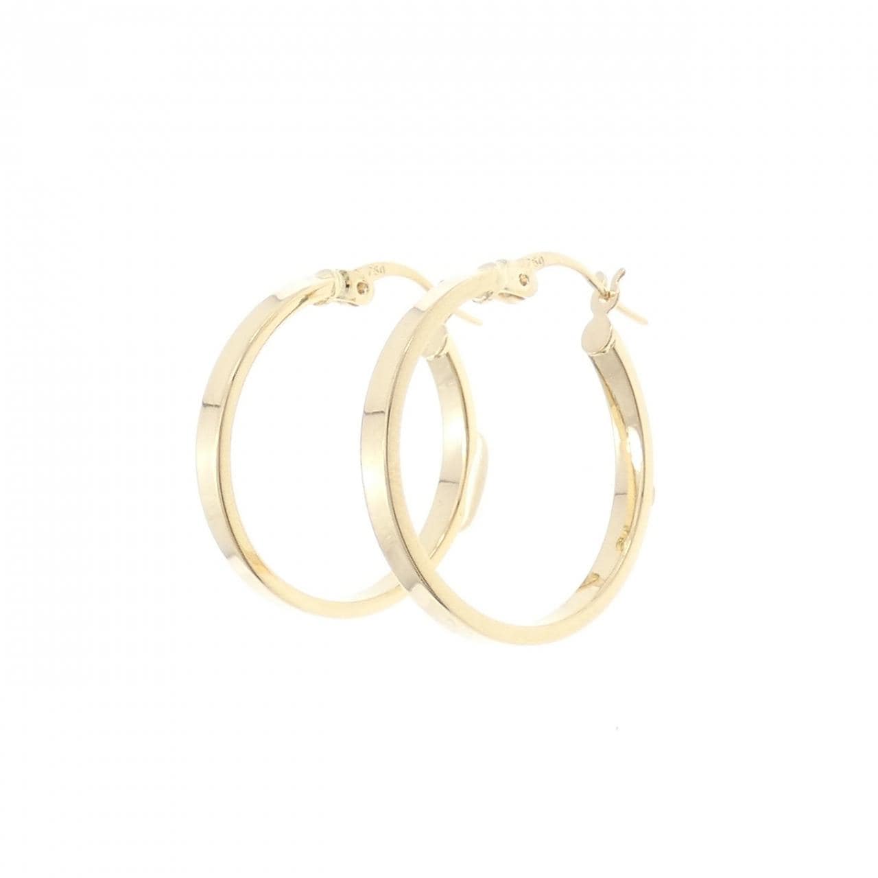 750YG フープ ピアス