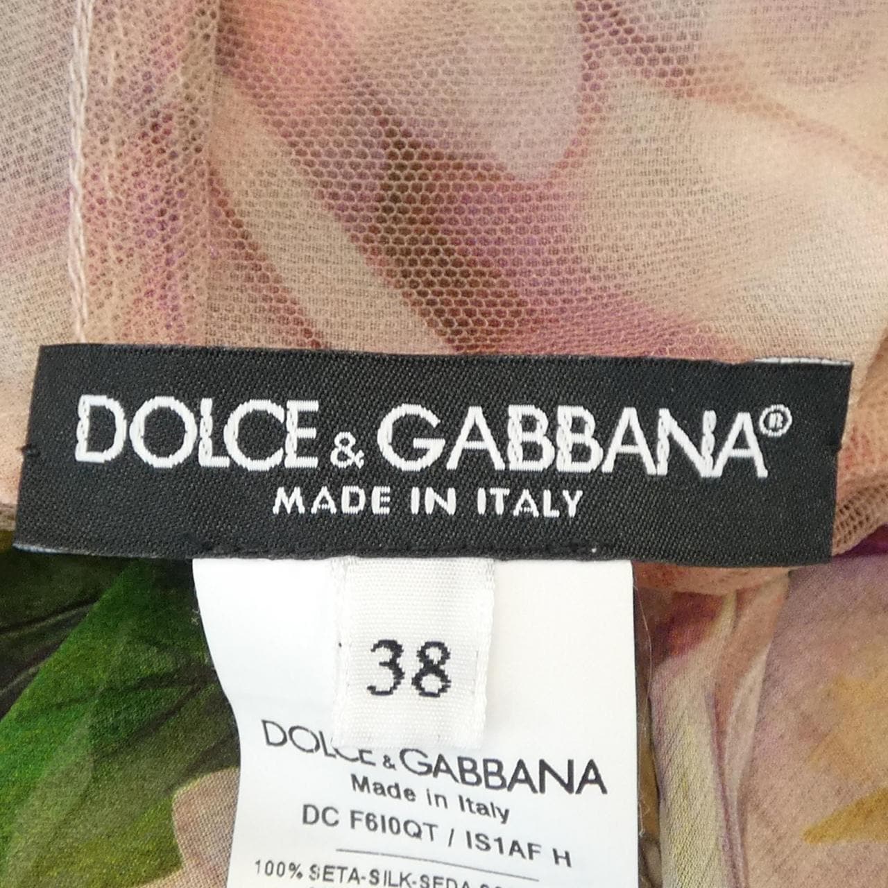 ドルチェアンドガッバーナ DOLCE&GABBANA F6I0QT ワンピース