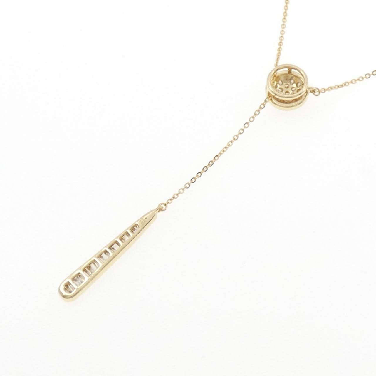ジーエスティービー ダイヤモンド ネックレス 0.40CT