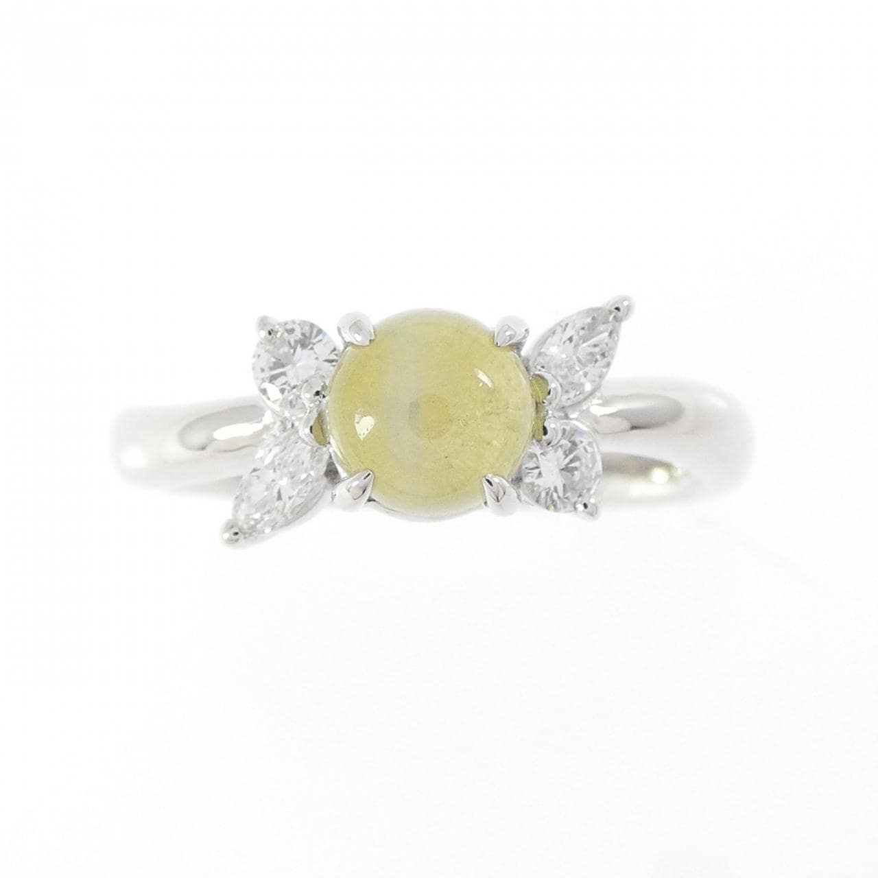 PT900 クリソベリルキャッツアイ リング 1.07CT