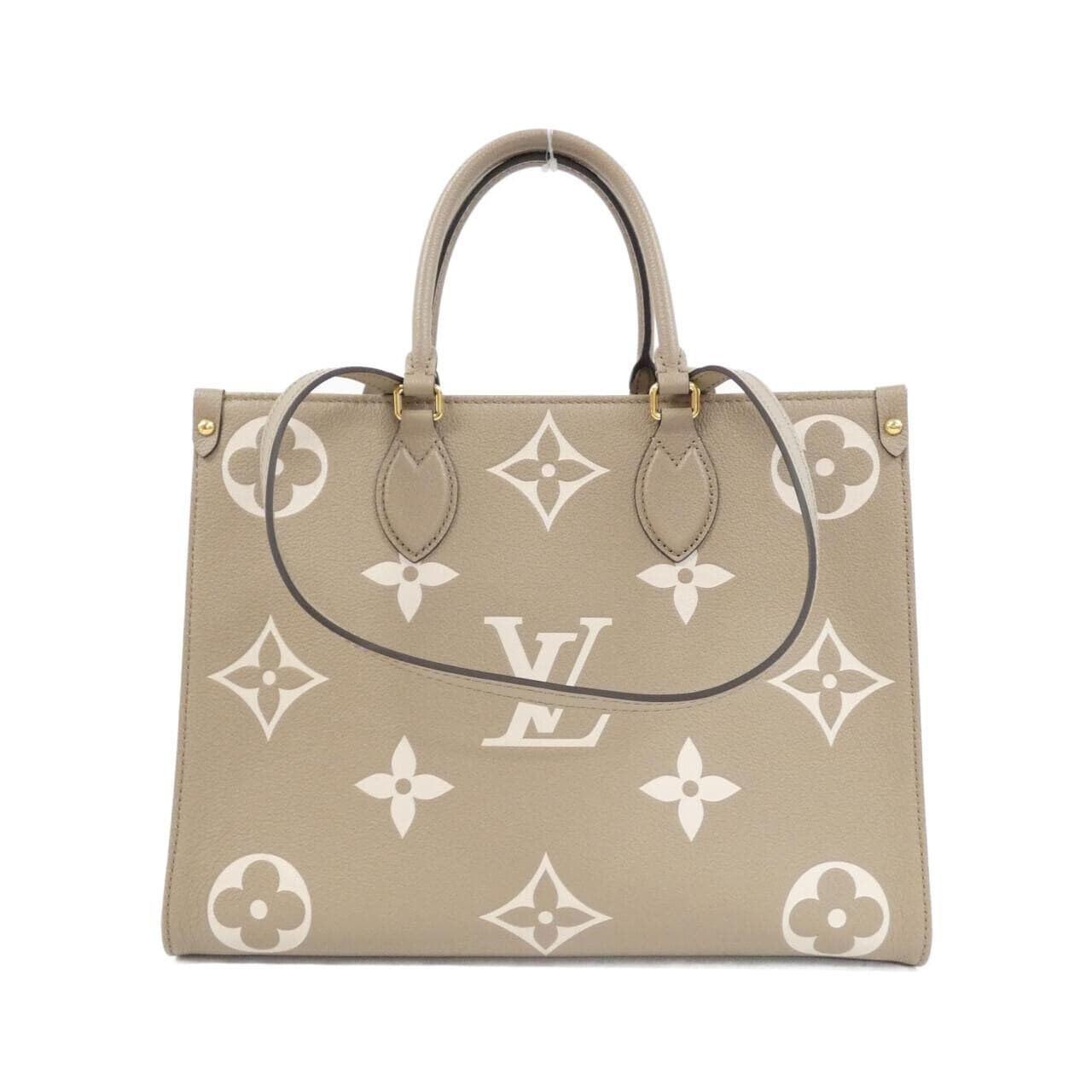 LOUIS VUITTON双色Monogram Empreinte on the Go MM M45494 包