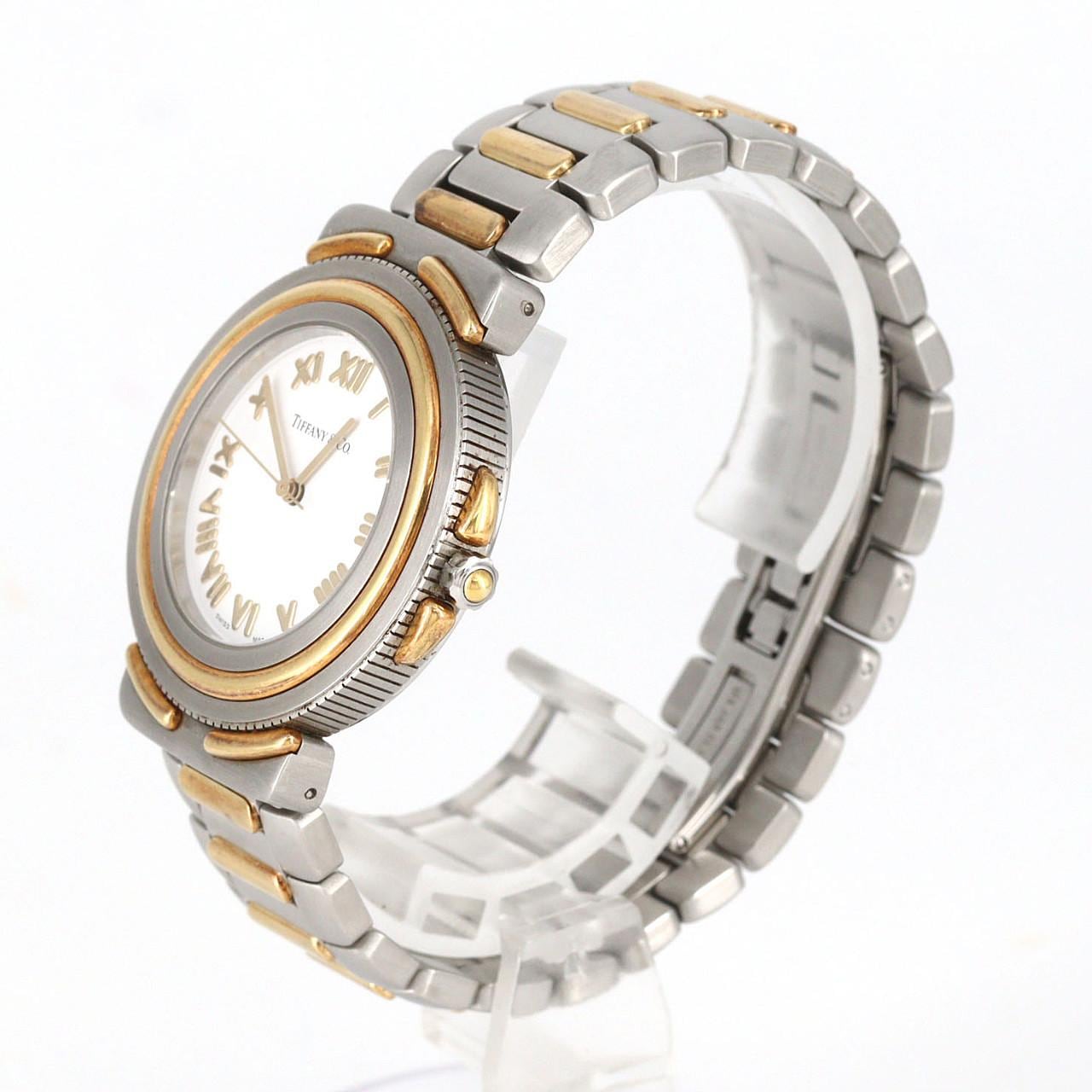 【ノーメンテナンス還元価格】ティファニー インタリオ M0822 SSxYG クォーツ