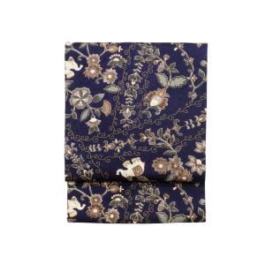 【新品】名古屋帯　岡重　タッサーシルク
