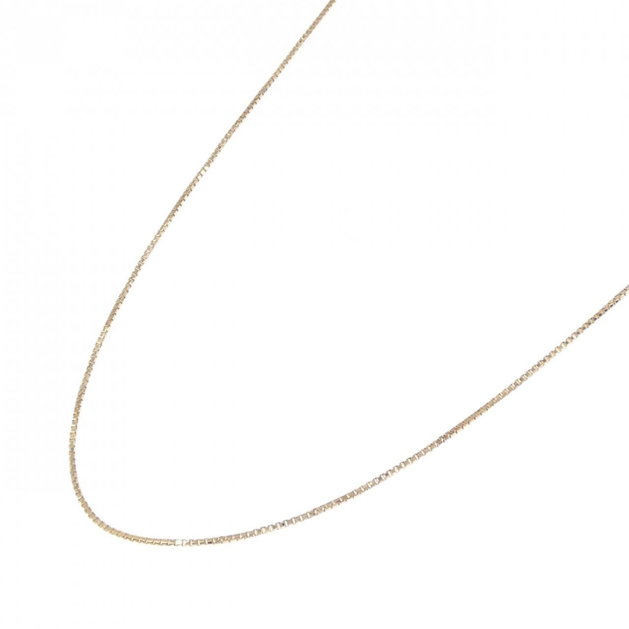 K18YG Venetian chain necklace