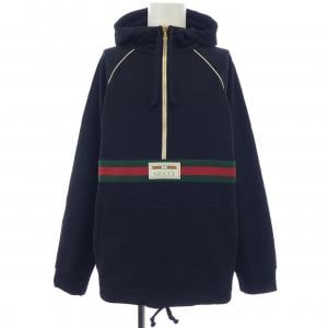 グッチ GUCCI ウェブ&GUCCIラベル付きスウェットシャツ 645320 XJDAK パーカー