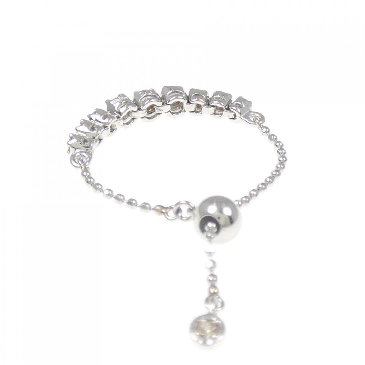 PT950 ダイヤモンド リング 0.10CT