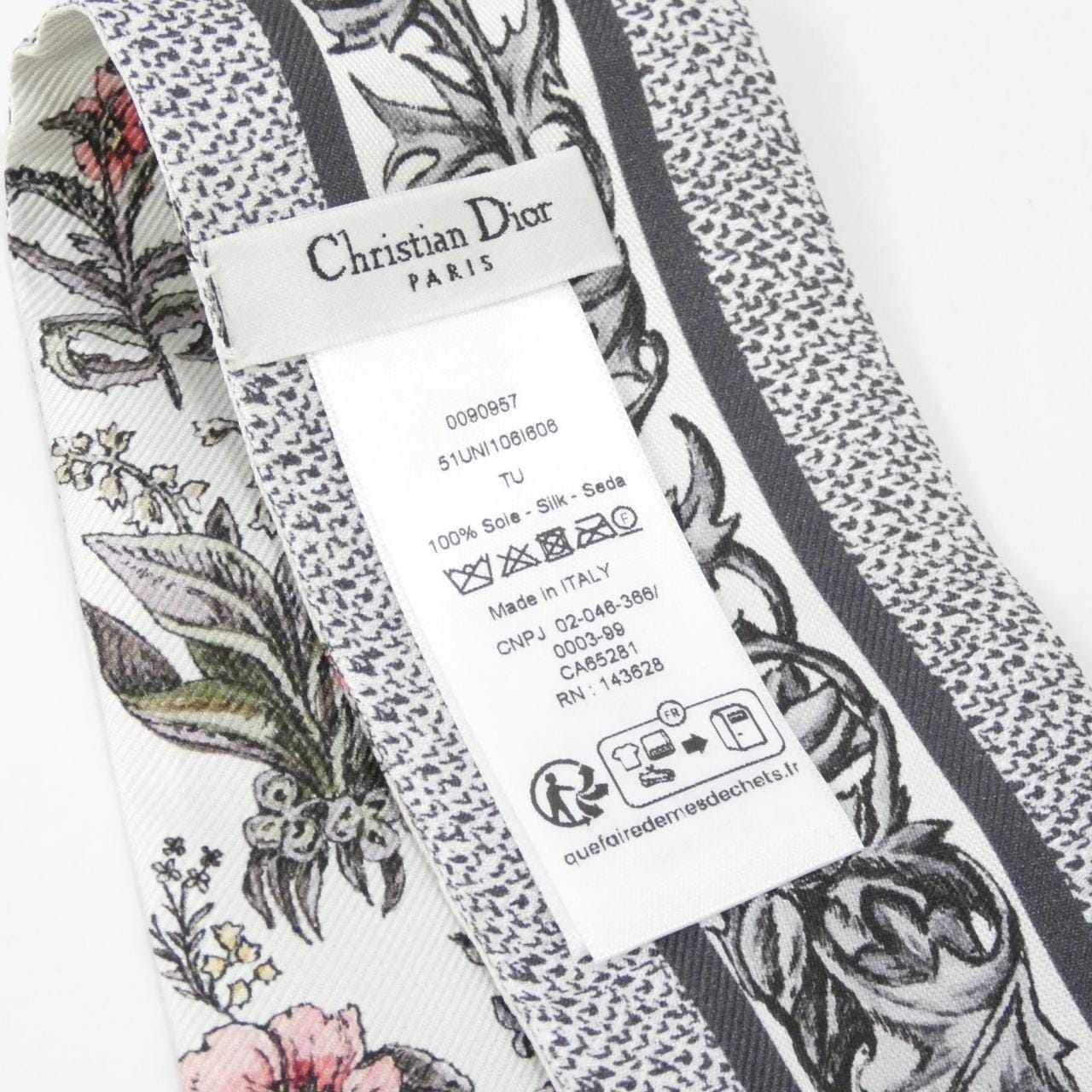 クリスチャンディオール MILLEFIORI 51UNI106I606 スカーフ