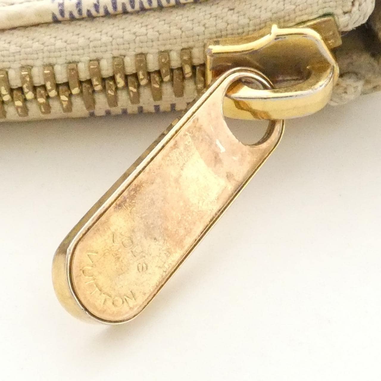 ルイヴィトン ダミエ アズール ポシェット ミラ MM N60027 アクセサリーポーチ