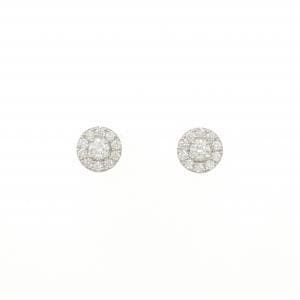 PT950/PT900 ダイヤモンド ピアス 0.40CT