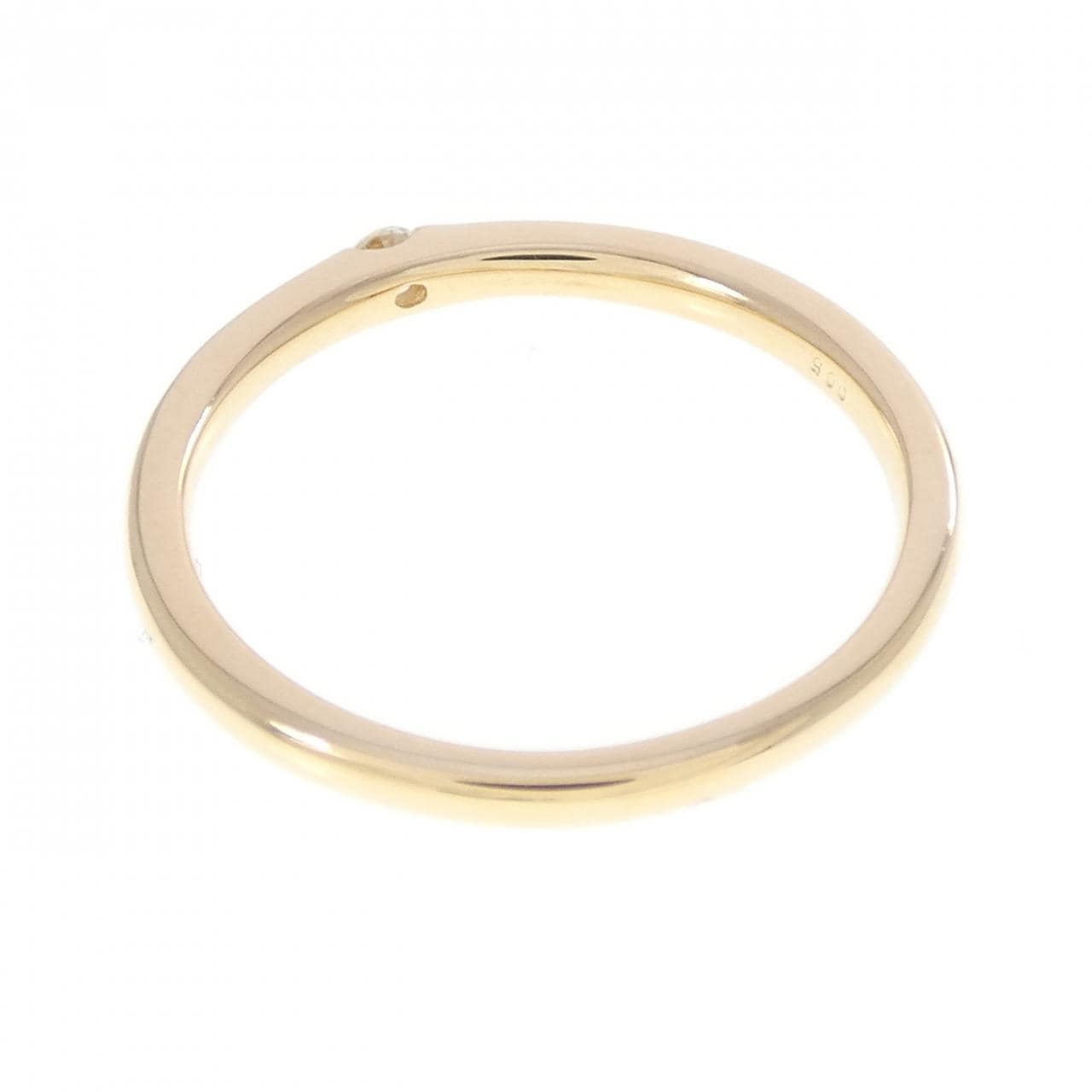 K18YG ダイヤモンド リング 0.05CT