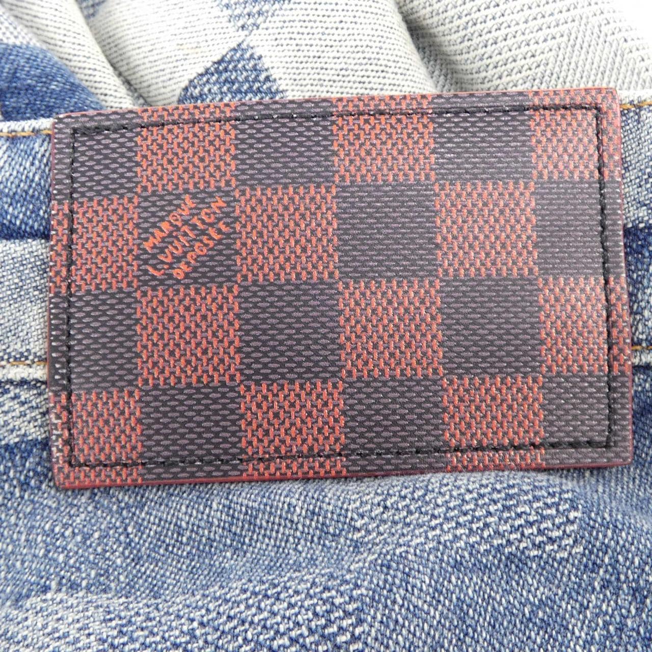 ルイヴィトン LOUIS VUITTON ダミエデニムスケートパンツ HQD87WGCO ジーンズ