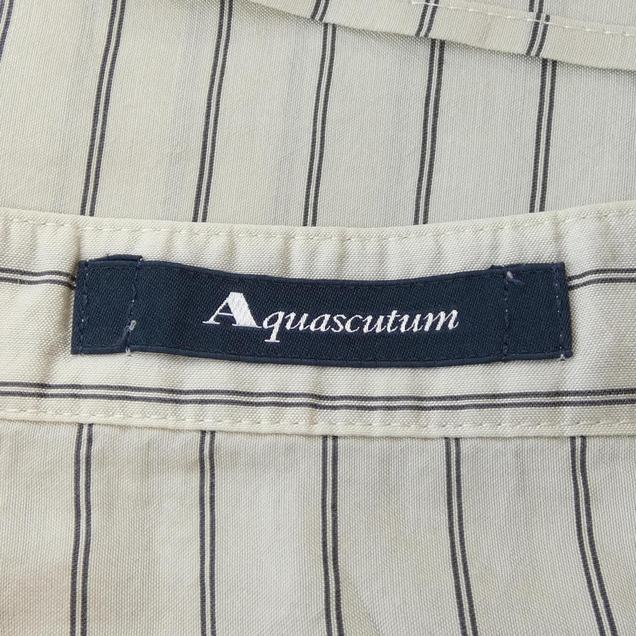 アクアスキュータム Aquascutum S／Sシャツ