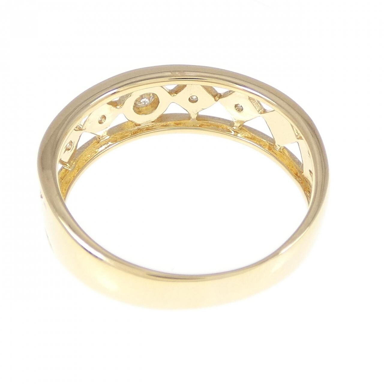 K18YG ダイヤモンド リング 0.10CT