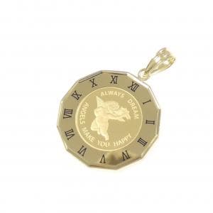 K18YG(枠) コイン ペンダント