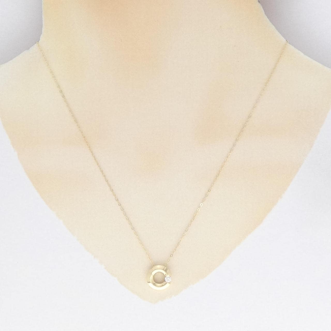 750YG ダイヤモンド ネックレス